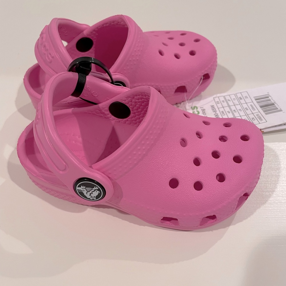 NWT Pink Crocs